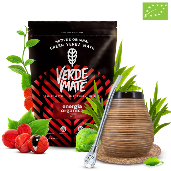 Yerba Mate Setti Verde Mate 400g 0,4kg Kalebassi + Bombilla