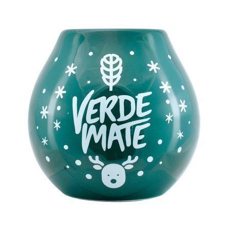Yerba Verde Mate set Bombilla winter gourd