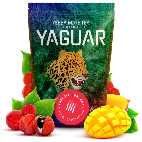 Yerba Mate Setti Yaguar 500g 0,5kg Yerbomos XL + Kalebassi + Bombilla