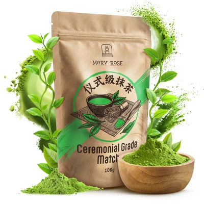Mary Rose – Kiinalainen Matcha Vihreä Tee Seremoniallinen 100 g