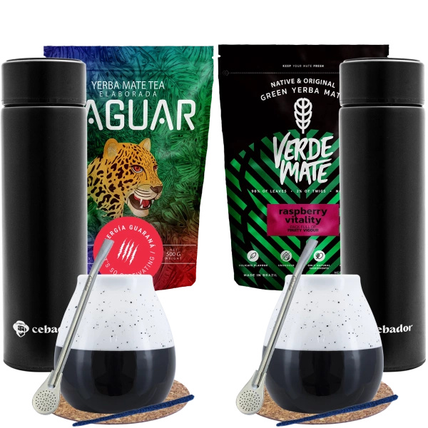 Yerba Mate-setti kahdelle + termospullo