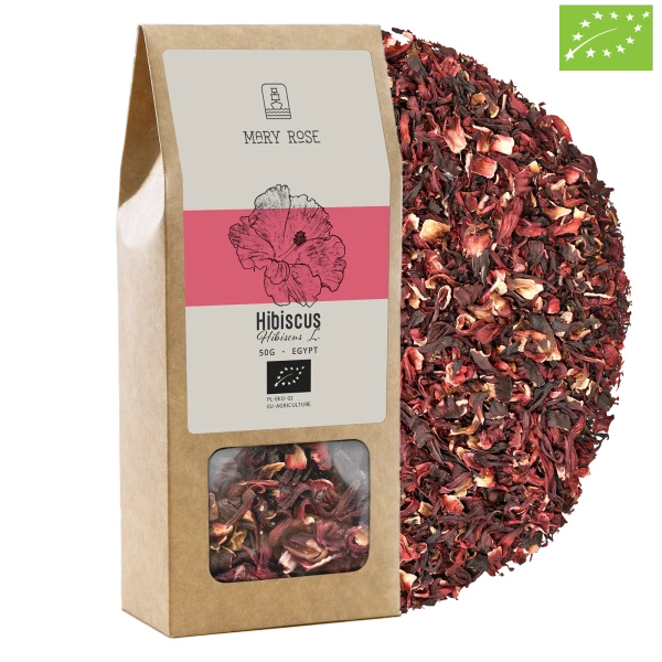 Mary Rose - Hibiscus luomu (kukan terälehdet) 50g