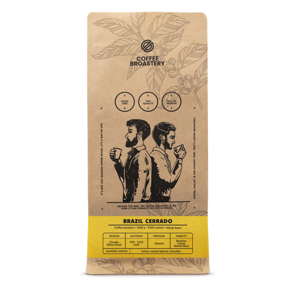 Bro Coffee Roastery – Brazil Cerrado Premium kahvipavut 1 kg