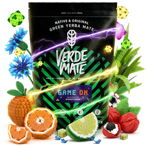 Yerba Mate Setti Verde Mate Game On 400g 0,4kg Kalebassi + Bombilla