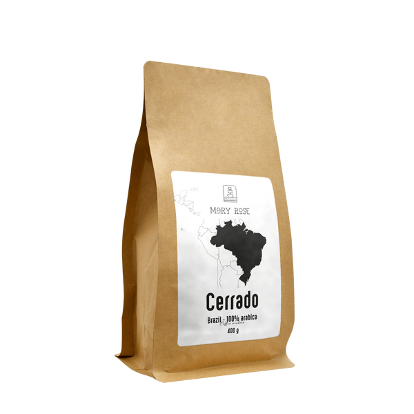 Mary Rose - kokonainen papukahvi Brasilia Cerrado premium 400g
