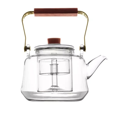 Lasi teekannu keittimellä Ornamento 1000ml