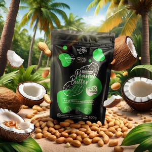 Nustino - maapähkinävoijauhe - kookos 400g