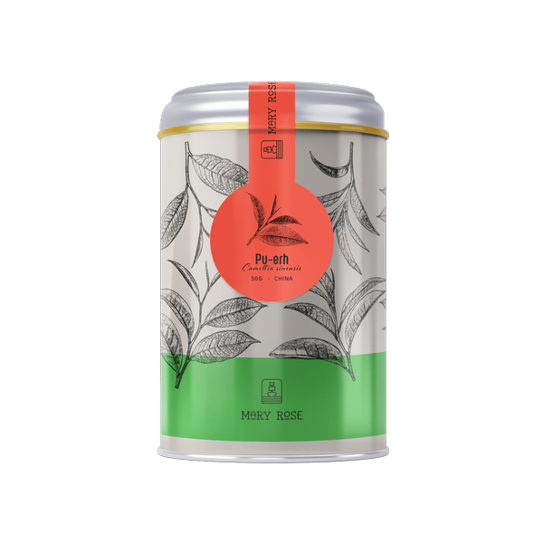 Mary Rose - Puerh tee (PU ERH) tölkissä - 50g