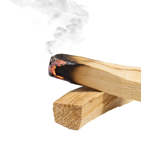 2 x Valkoinen salvia rulla + Palo santo 200g setti