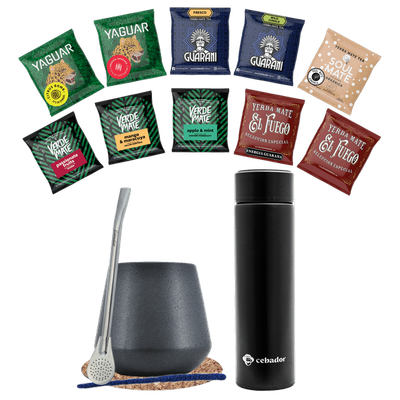 Setti Yerba Mate 500g Mate Gourd 10x50g termospullot
