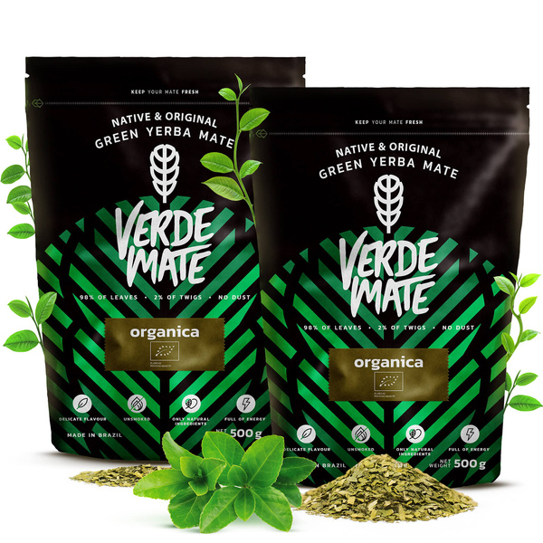 Yerba Mate -setti: Verde Mate Organica 2x500g