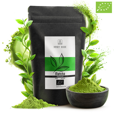 Mary Rose - Japanilainen Matcha vihreä tee (BIO) Premium 30g