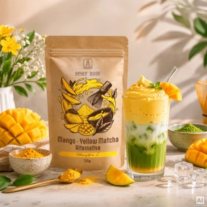 Värikäs matcha‑setti: Red Matcha + Orange Matcha + Yellow Matcha
