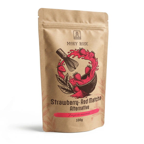 Mary Rose – Red Matcha Alternative – Mansikka (jauhe) 100 g