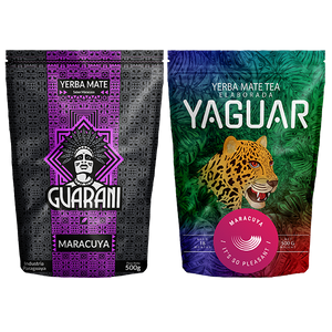 Yerba Mate Guarani Yaguar Maracuya 2x500g 1kg 1kg