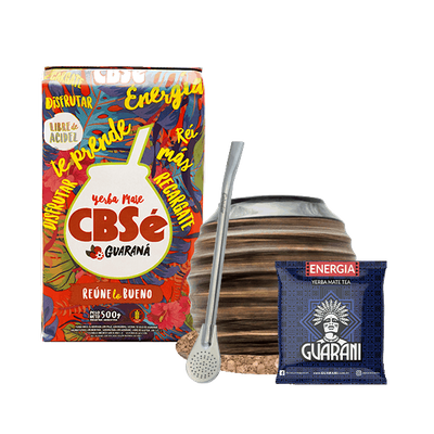 Yerba Mate CBSe Guarana Guarani 500g Matero Matero