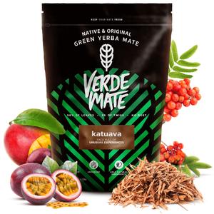 2 x Yerba mate Verde Katuava Temperamento + 2 x tarvikkeet SET