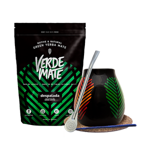 Aloitussetti Bombilla Mate Cup + mate tee Verde