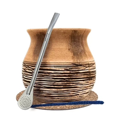 Setti Kurkku + Bombilla 19cm