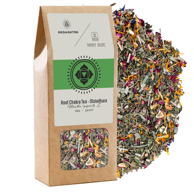 Aromantra x Mary Rose - Juurichakra tee - Muladhara (yrttitee) 50g