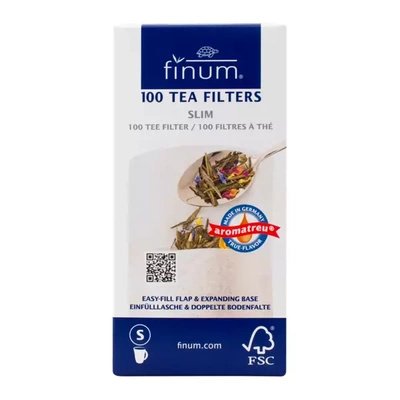 Paperiset teesuodattimet - koko S (100 kpl)