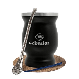 Yerba Mate -tarvikesetti: lämpöeristetty mate-kurpitsa TermoMate + bombilla