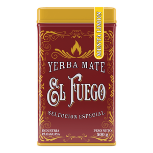 Yerbera - Tinapurkki + El Fuego Menta Limon 0.5kg 