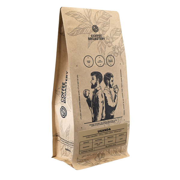Bro Coffee Roastery - Täysjyväkahvi Uganda Kanyenye Speciality 400g