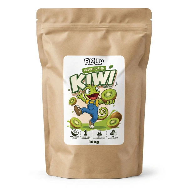 FiloLilo – Pakastekuivattu kiivi (viipaleet) 100 g