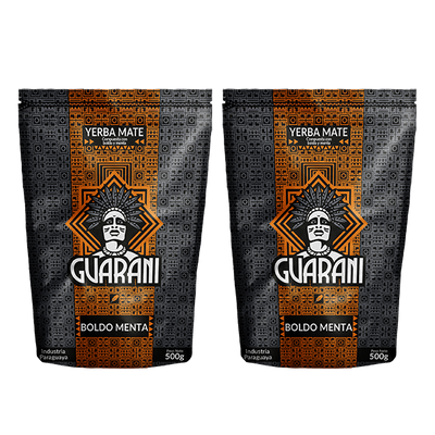 Yerba Mate Guarani Boldo Menta 2 x 500g 2 x 500g