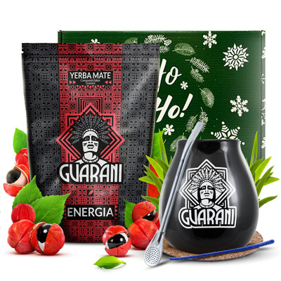 Lahjasetti Yerba Mate Guarani Energia 0,5kg