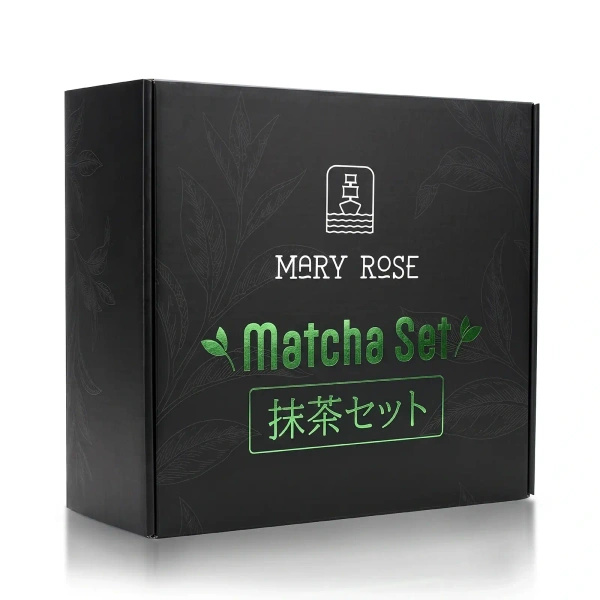 Lahjasetti värikkääseen Matcha Latteen: Matcha + Pink Matcha + tarvikkeet
