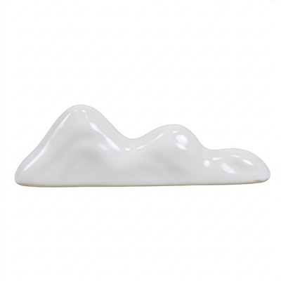 Chashaku-oki – Teline matcha-lusikalle (valkoinen)