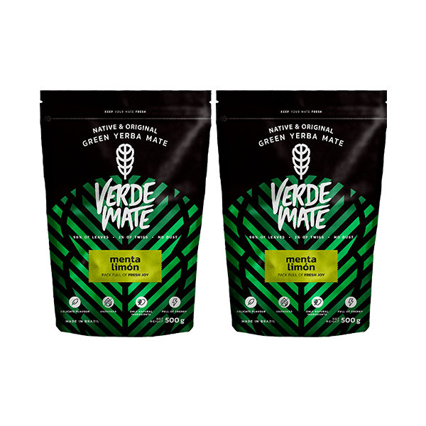Yerba Verde Mate Green Menta Limon 1000g 1kg 1kg
