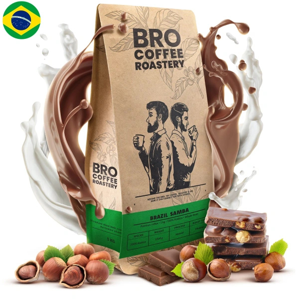 Bro Coffee Roastery – Brazil Samba Premium kahvipavut 1 kg