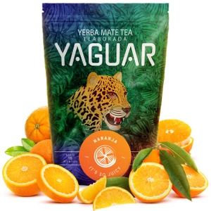 Yerba Mate setti Yaguar Naranja 500g + Yaguar Menta Limon 500g Yaguar Menta Limon 500g