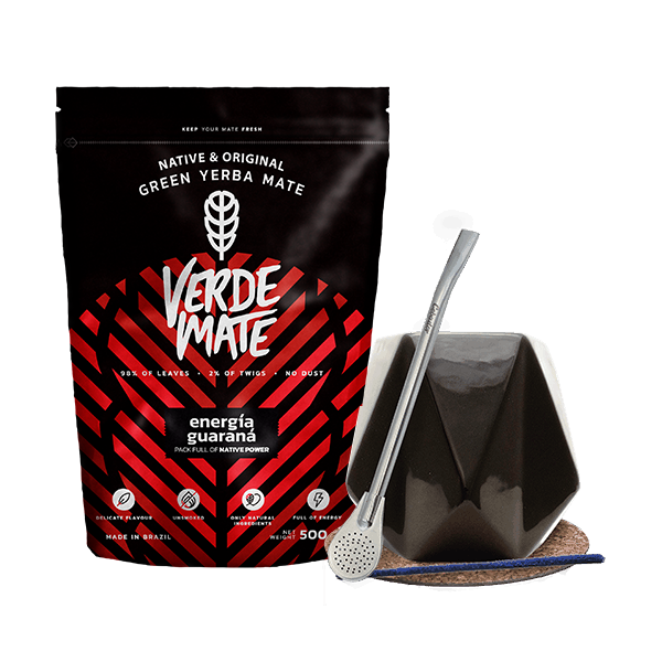 Set mate tee Energia 0,5kg Guarana