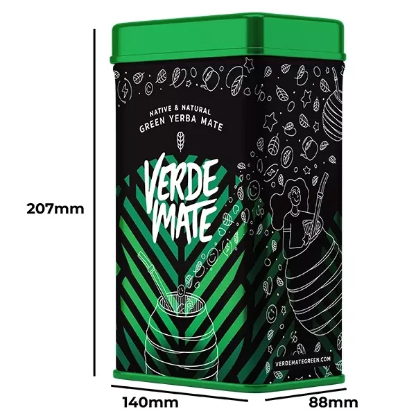 Yerbera - Peltipurkki + Verde Mate Green Krapula 0.5kg