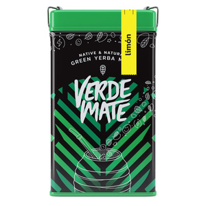 Yerbera - Tinapurkki + Verde Mate Green Limón 0.5kg