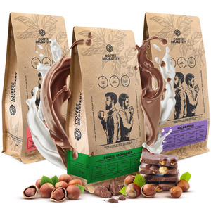 Kahvisetti Bro Coffee Roastery Costa Rica San Rafael + Nicaragua Colibrí Azul + Brazil Samba 3x1kg (3kg)