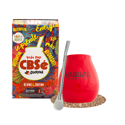 Yerba Mate CBSe Guarani 500g Bombilla Matero Bombilla Matero