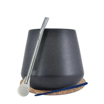 Tarvikesarja Yerba Mate Matero Bombilla 19 cm Yerba Mate Matero Bombilla 19 cm