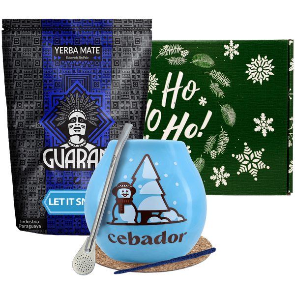 Lahjasetti Yerba Mate Guarani Let it Snow 0,4kg