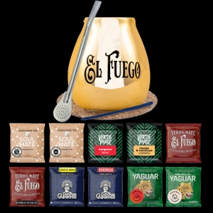 HUGE Yerba Mate Set 10x50g FIND YOUR TASTE FIND YOUR TASTE