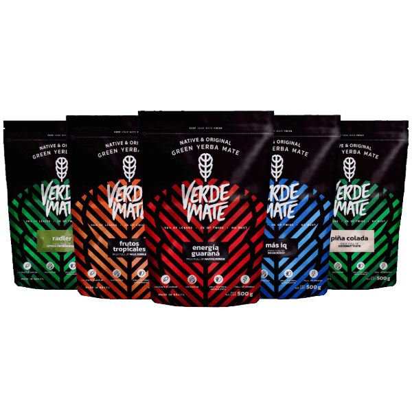 Yerba Mate Energia 5x0,5kg Erilaisia merkkejä