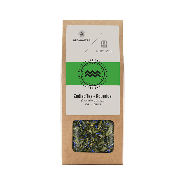Aromantra x Mary Rose - Zodiac Tea - Aquarius (vihreä tee) 50g