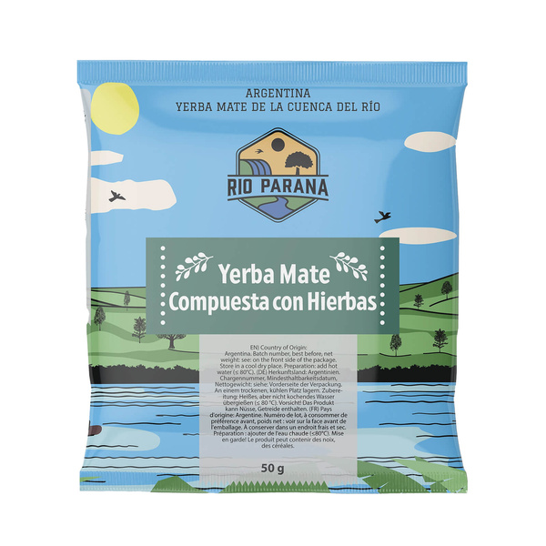 Yerba Mate Rio Parana aloitussetti tarvikkeet