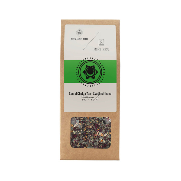 Aromantra x Mary Rose - Sakraali Chakra tee - Svadhishthana (hibiskustee) 50g.