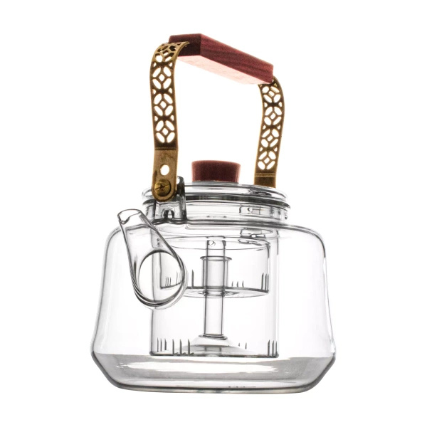 Lasi teekannu keittimellä Ornamento 1000ml
