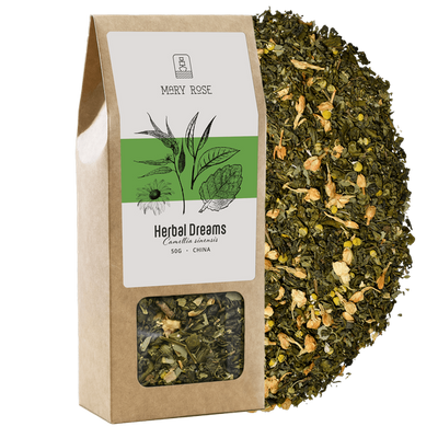 Mary Rose - Herbal Dreams vihreä tee - 50g